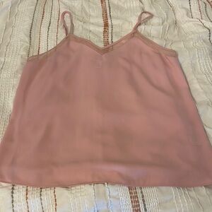 5 for $5 EUC Nine West pink adjustable strap tank top size medium